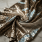 Reversible Flip Sequin Fabric by the Yard 54” Wide – Mermaid Iridescent Color Changing Sequin Stretch Fabric for Dresses, Costumes, Pillows & Decor - New Creations Fabric & Foam Inc