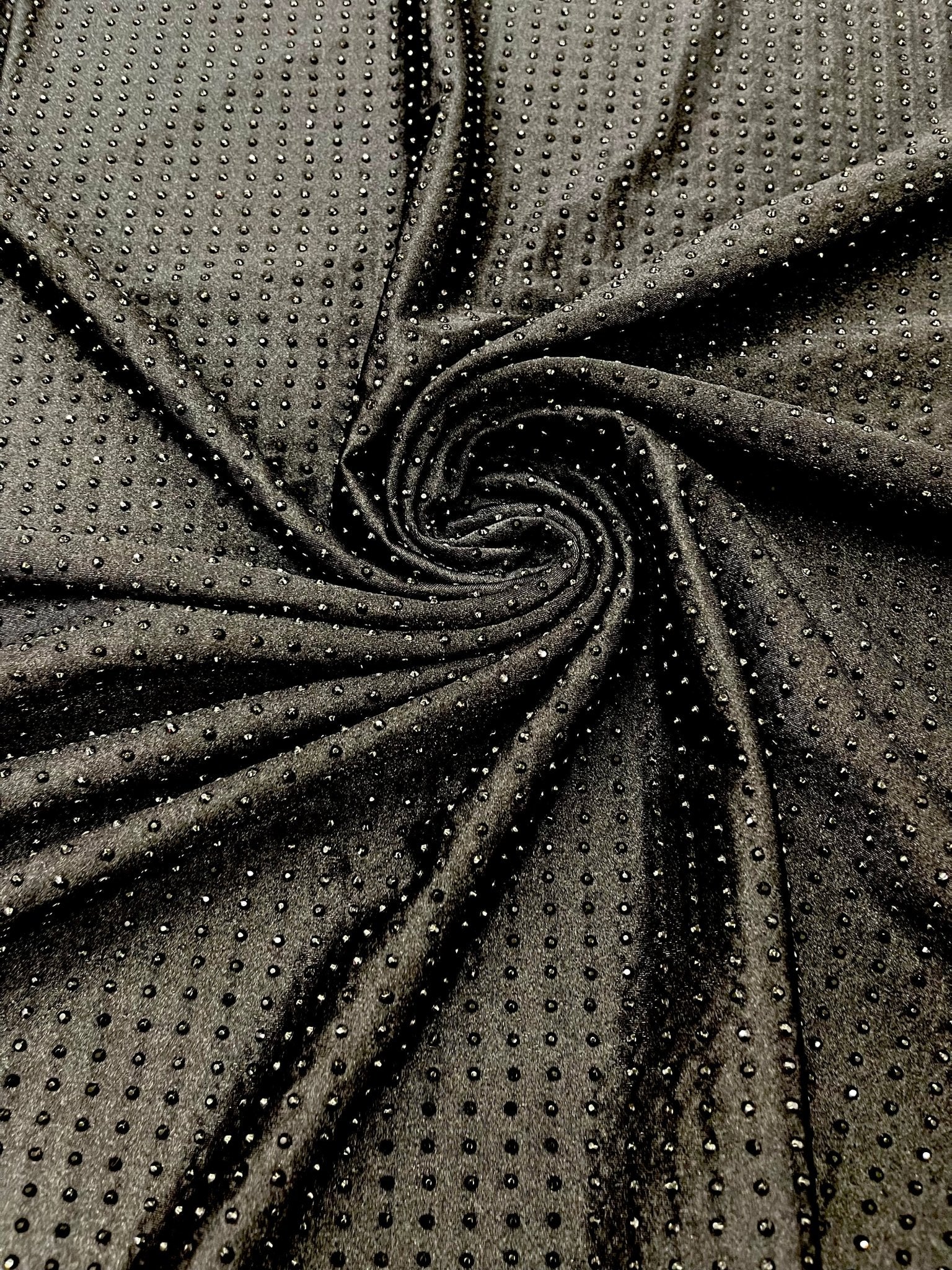 Rhinestone nylon spandex | New Creation Fabric & Foam - New Creations Fabric & Foam Inc