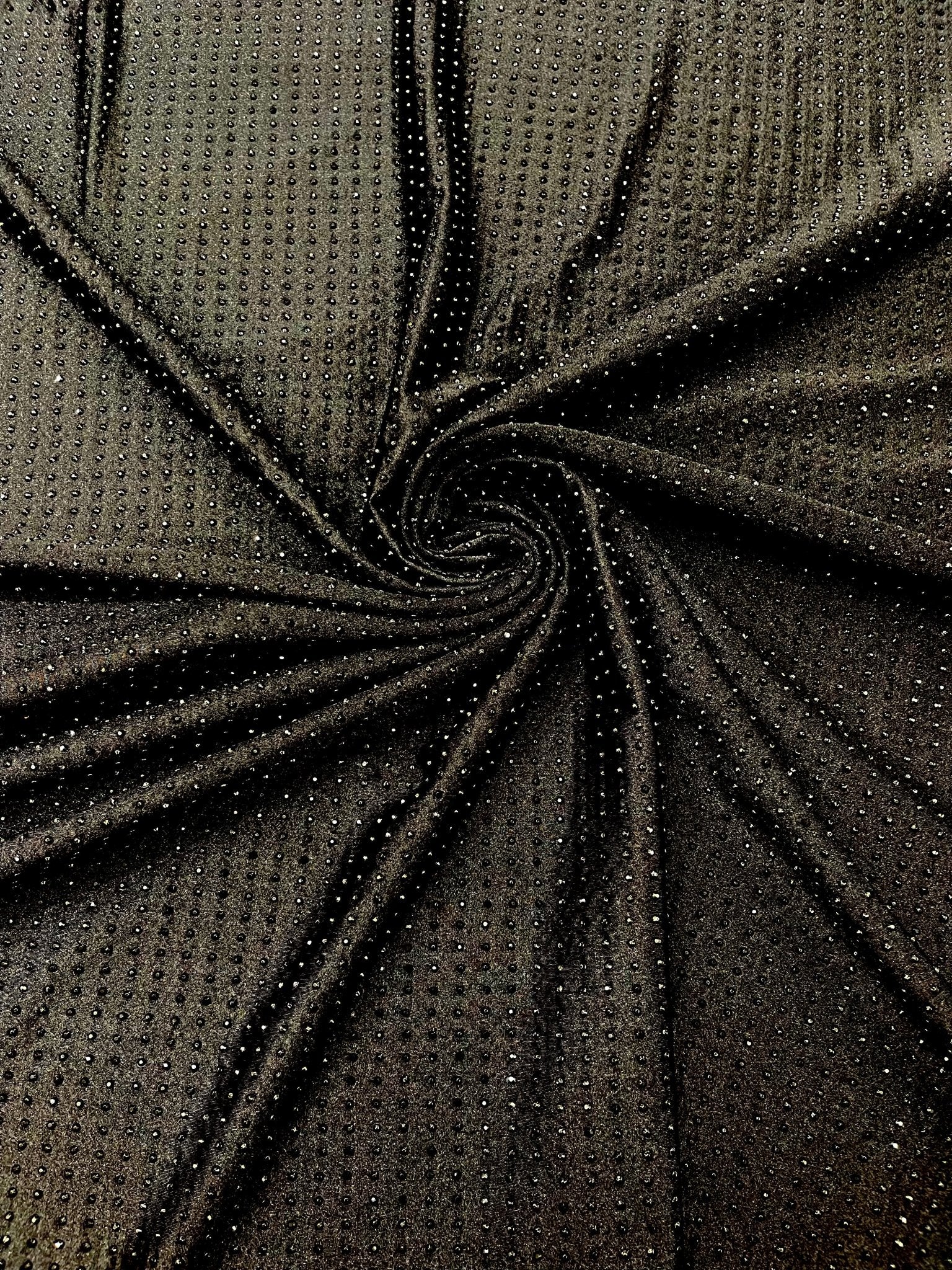 Rhinestone nylon spandex | New Creation Fabric & Foam - New Creations Fabric & Foam Inc