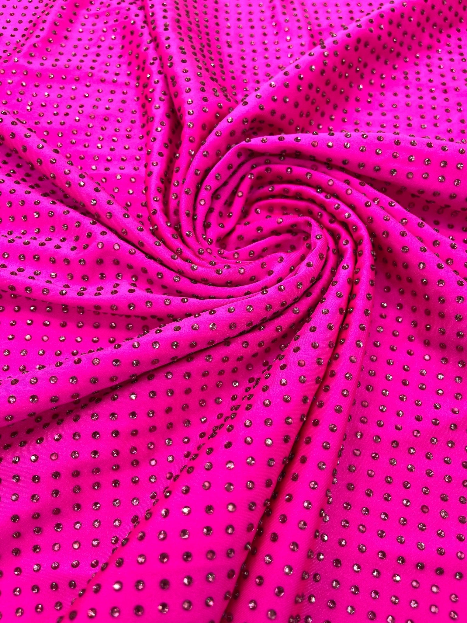 Rhinestone nylon spandex | New Creation Fabric & Foam - New Creations Fabric & Foam Inc