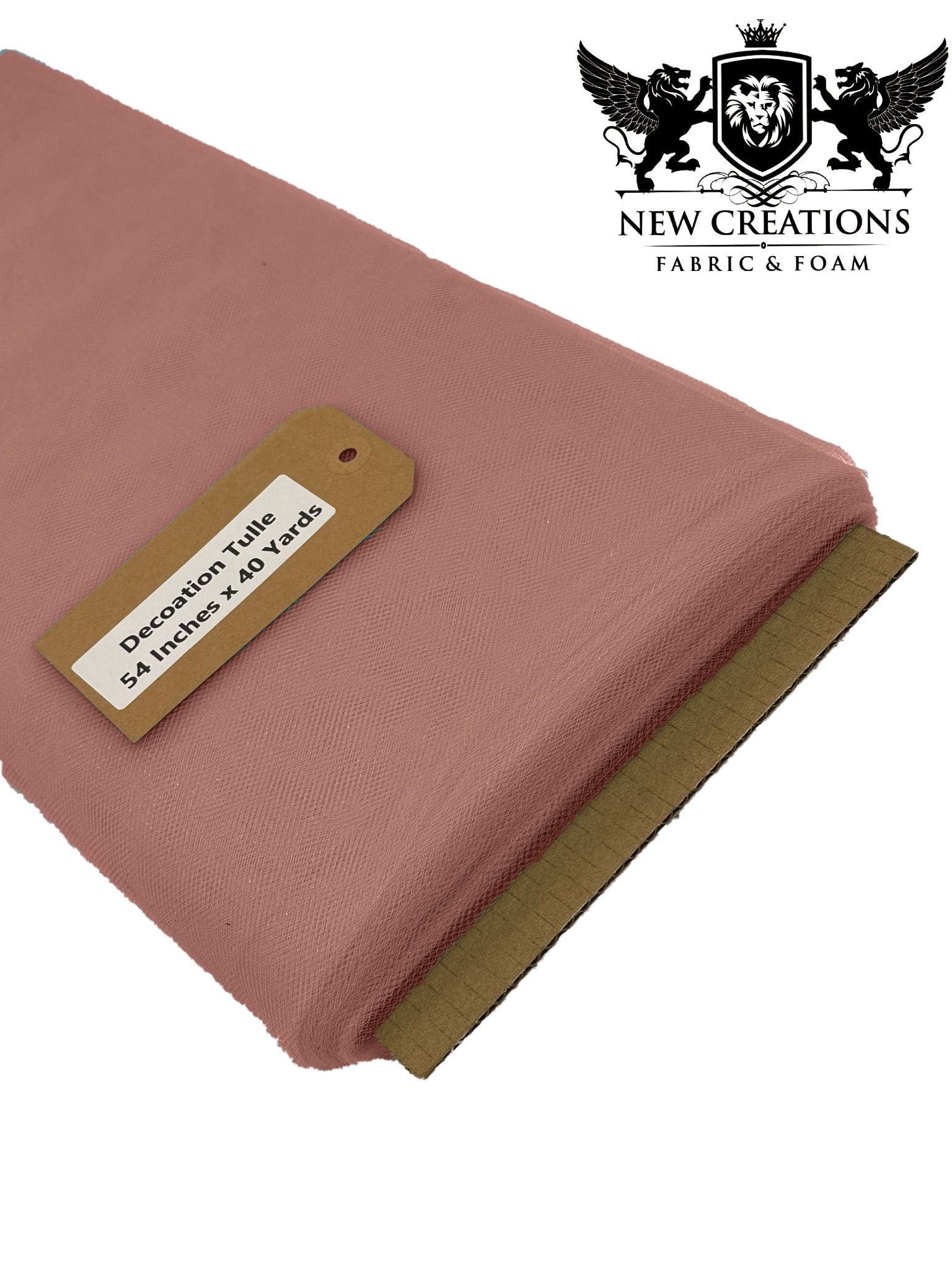 Rose Gold Tutu Fabric Bolt Bridal Party Wedding Decoration, Wholesale Tulle, Party, Tulle Net. - New Creations Fabric & Foam Inc