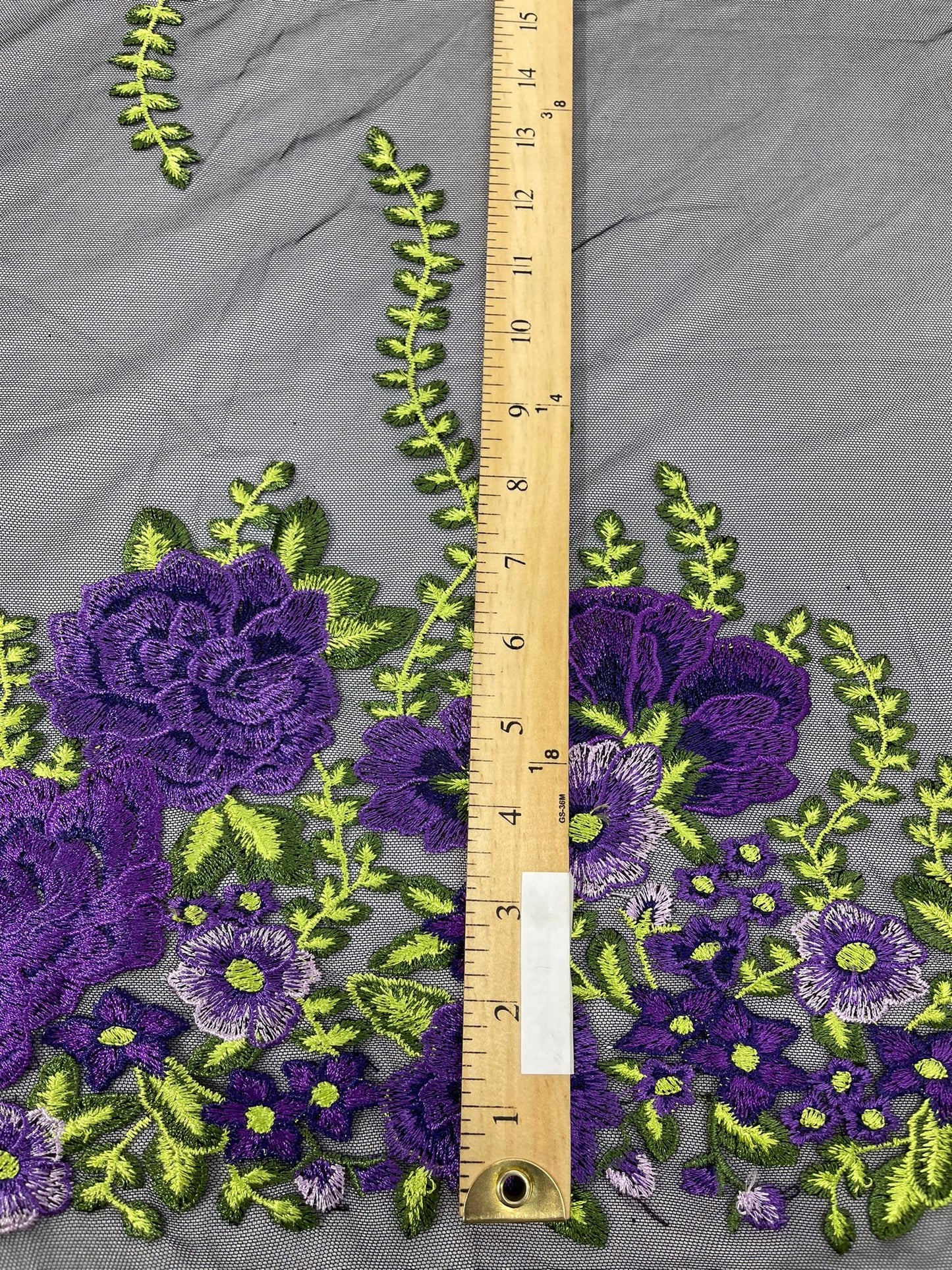 Roses Multi Color Floral Design Embroider On Mesh Lace Fabric| New Creations Fabric & Foam Inc. - New Creations Fabric & Foam Inc
