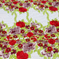 Roses Multi Color Floral Design Embroider On Mesh Lace Fabric| New Creations Fabric & Foam Inc. - New Creations Fabric & Foam Inc