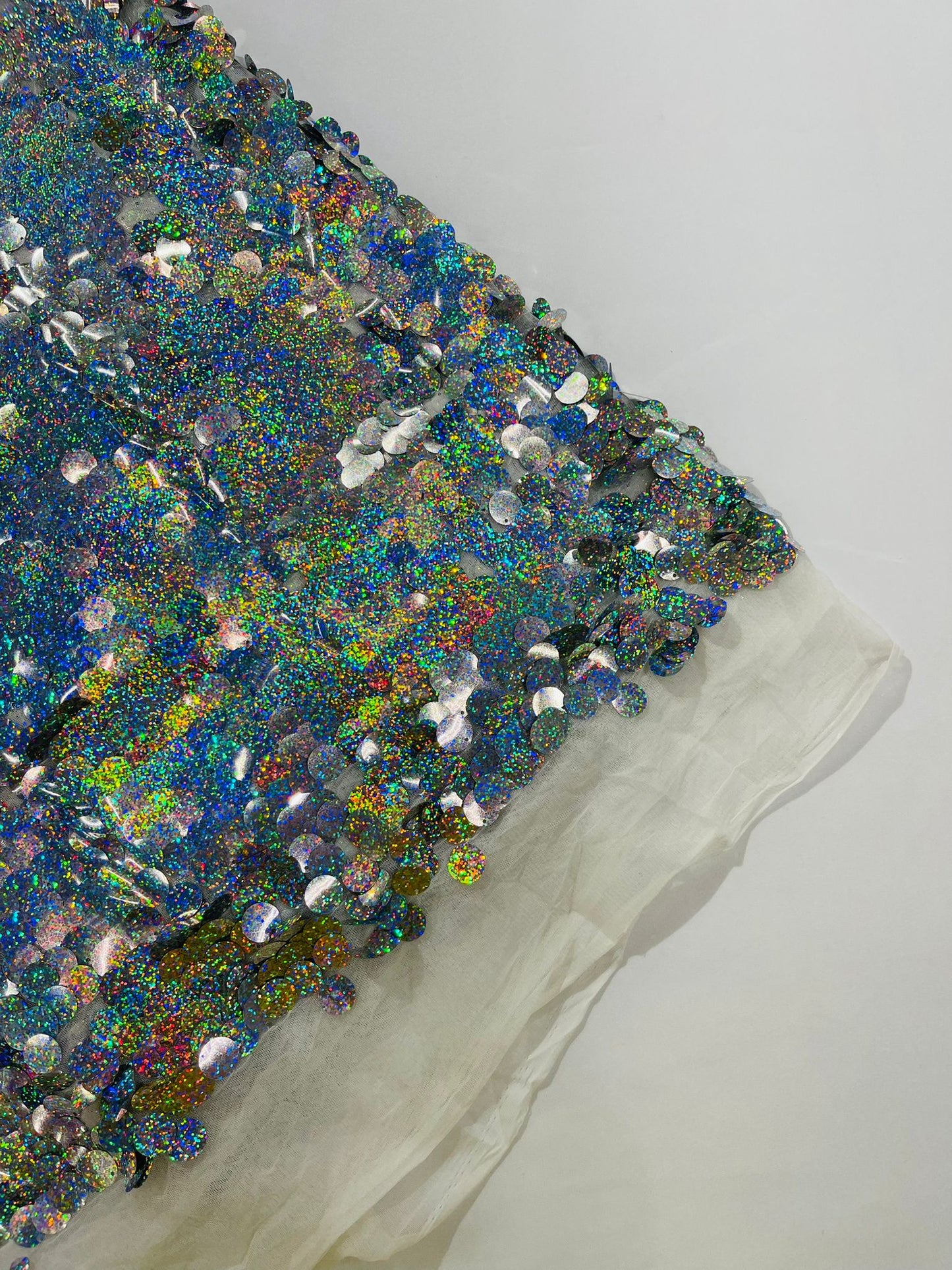 Round Sequin Fabric 54” Wide| New Creations Fabric & Foam Inc. - New Creations Fabric & Foam Inc