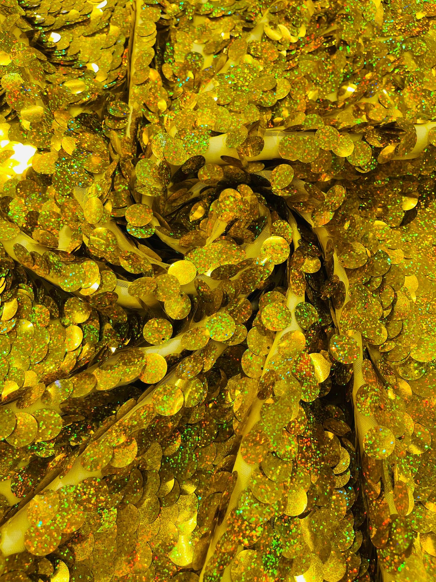 Round Sequin Fabric 54” Wide| New Creations Fabric & Foam Inc. - New Creations Fabric & Foam Inc