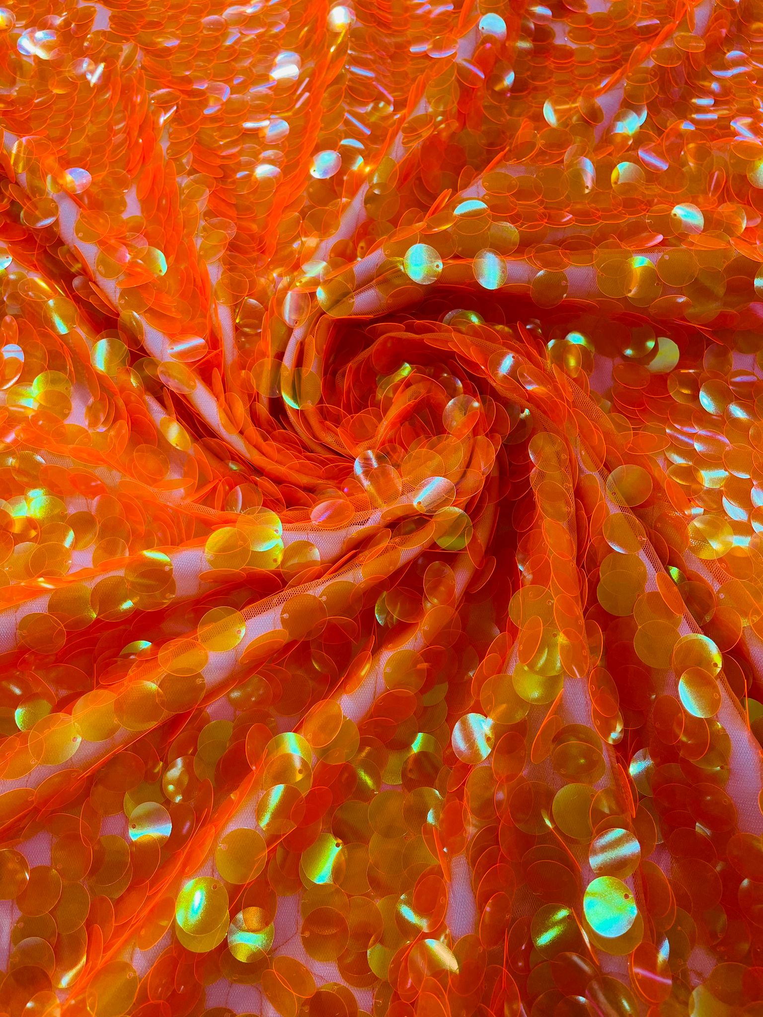 Round Sequin Fabric 54” Wide| New Creations Fabric & Foam Inc. - New Creations Fabric & Foam Inc