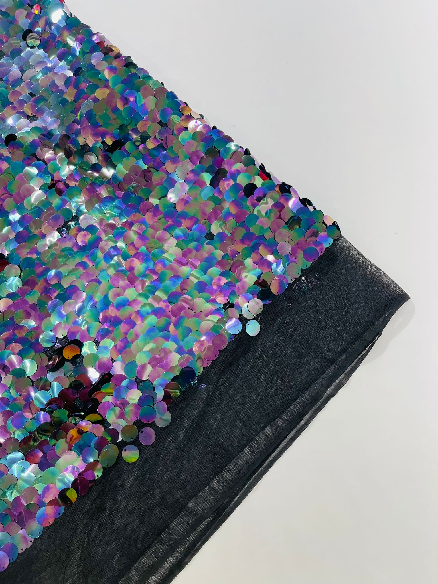 Round Sequin Fabric 54” Wide| New Creations Fabric & Foam Inc. - New Creations Fabric & Foam Inc