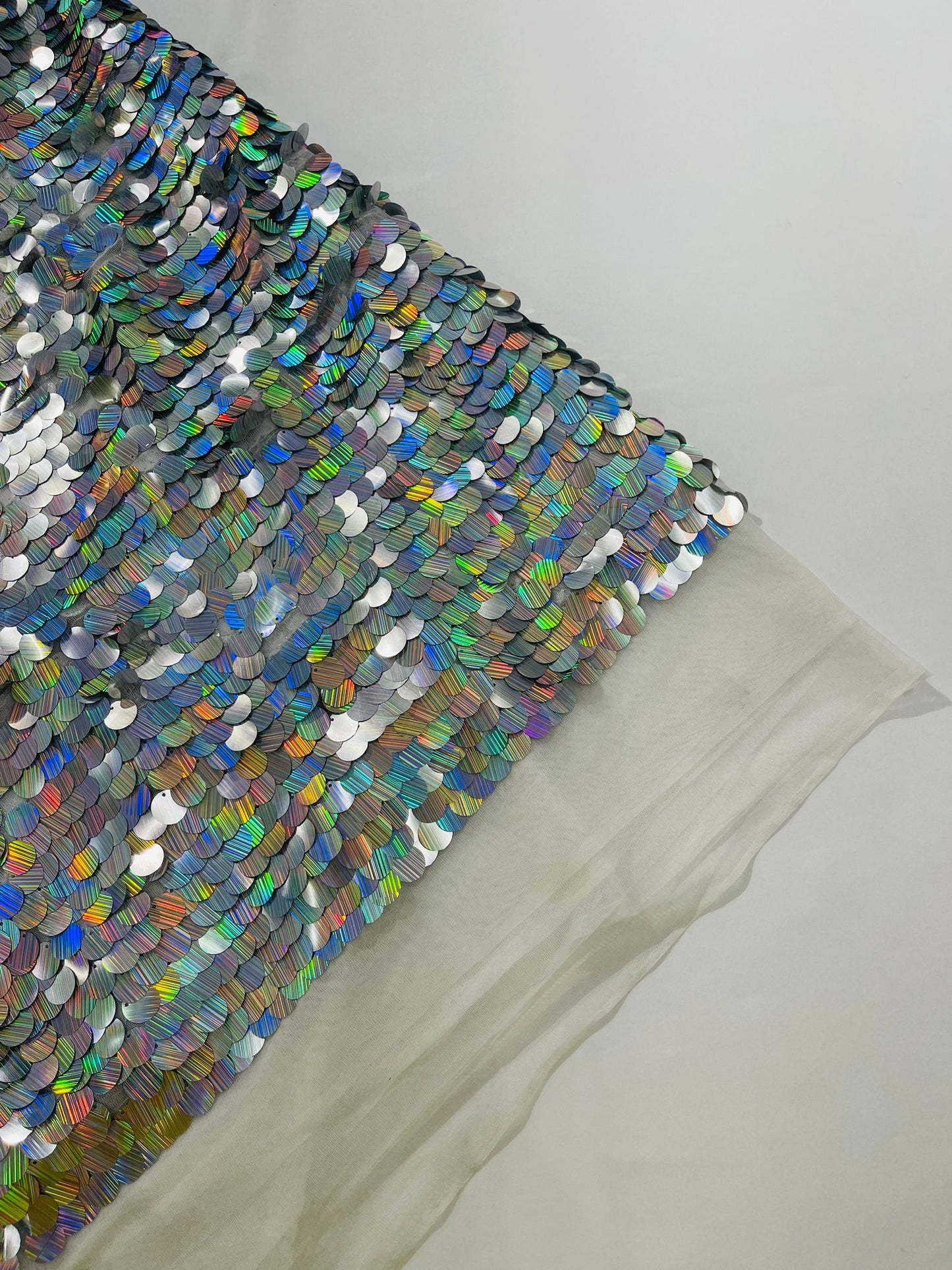 Round Sequin Fabric 54” Wide| New Creations Fabric & Foam Inc. - New Creations Fabric & Foam Inc