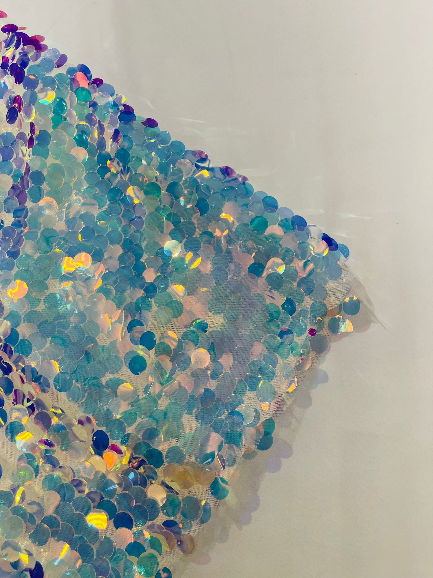 Round Sequin Fabric 54” Wide| New Creations Fabric & Foam Inc. - New Creations Fabric & Foam Inc