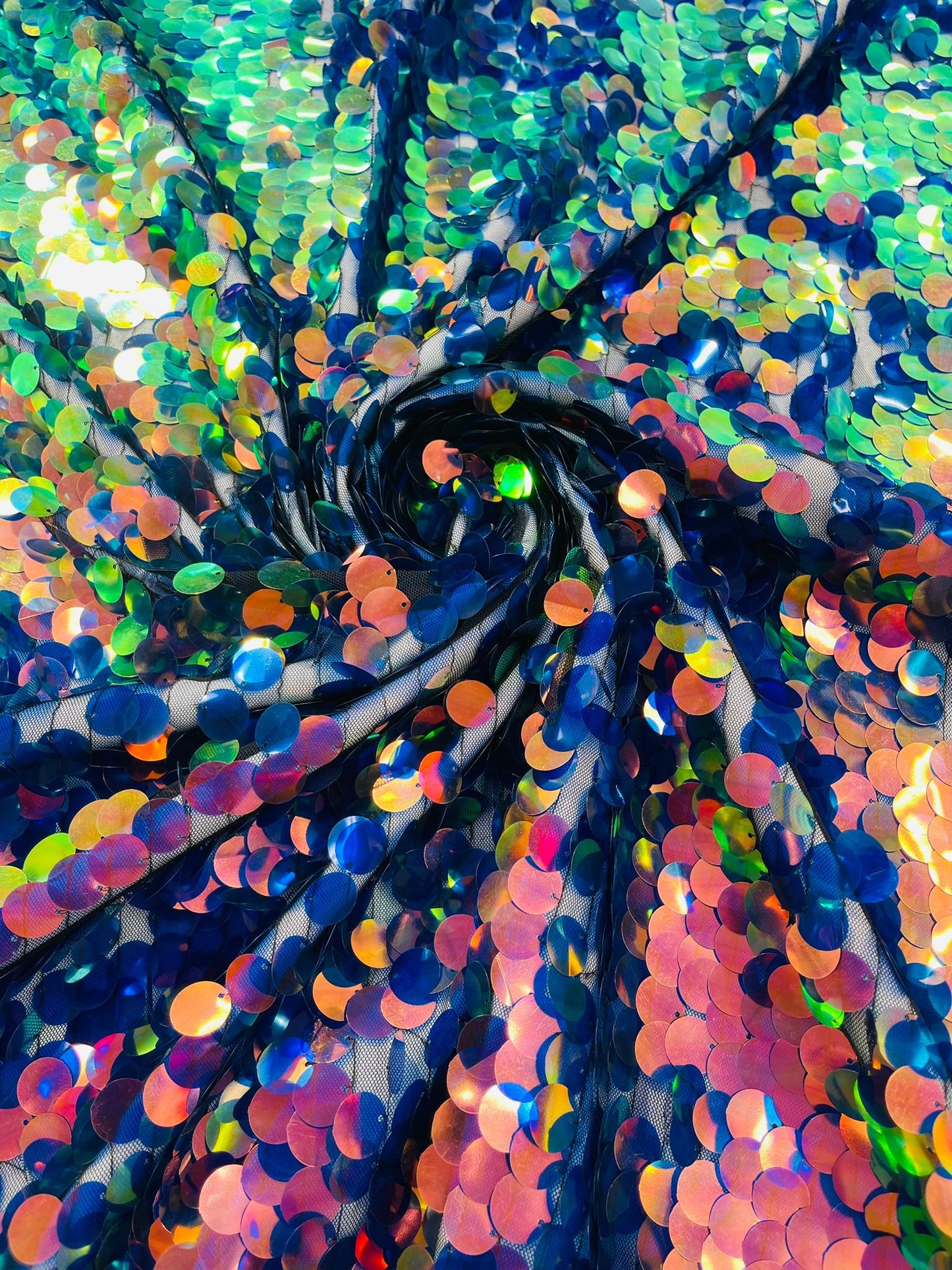 Round Sequin Fabric 54” Wide| New Creations Fabric & Foam Inc. - New Creations Fabric & Foam Inc