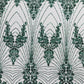 Royalty Damask Beaded Lace Luxury on Mesh 54” Wide| New Creations Fabric & Foam Inc. - New Creations Fabric & Foam Inc