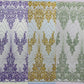 Royalty Damask Beaded Lace Luxury on Mesh 54” Wide| New Creations Fabric & Foam Inc. - New Creations Fabric & Foam Inc