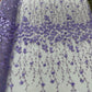 Satin 3D floral glitter fabric| New Creations Fabric & Foam Inc. - New Creations Fabric & Foam Inc