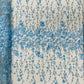 Satin 3D floral glitter fabric| New Creations Fabric & Foam Inc. - New Creations Fabric & Foam Inc