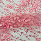 Satin 3D floral glitter fabric| New Creations Fabric & Foam Inc. - New Creations Fabric & Foam Inc