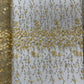 Satin 3D floral glitter fabric| New Creations Fabric & Foam Inc. - New Creations Fabric & Foam Inc