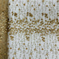 Satin 3D floral glitter fabric| New Creations Fabric & Foam Inc. - New Creations Fabric & Foam Inc