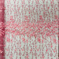 Satin 3D floral glitter fabric| New Creations Fabric & Foam Inc. - New Creations Fabric & Foam Inc