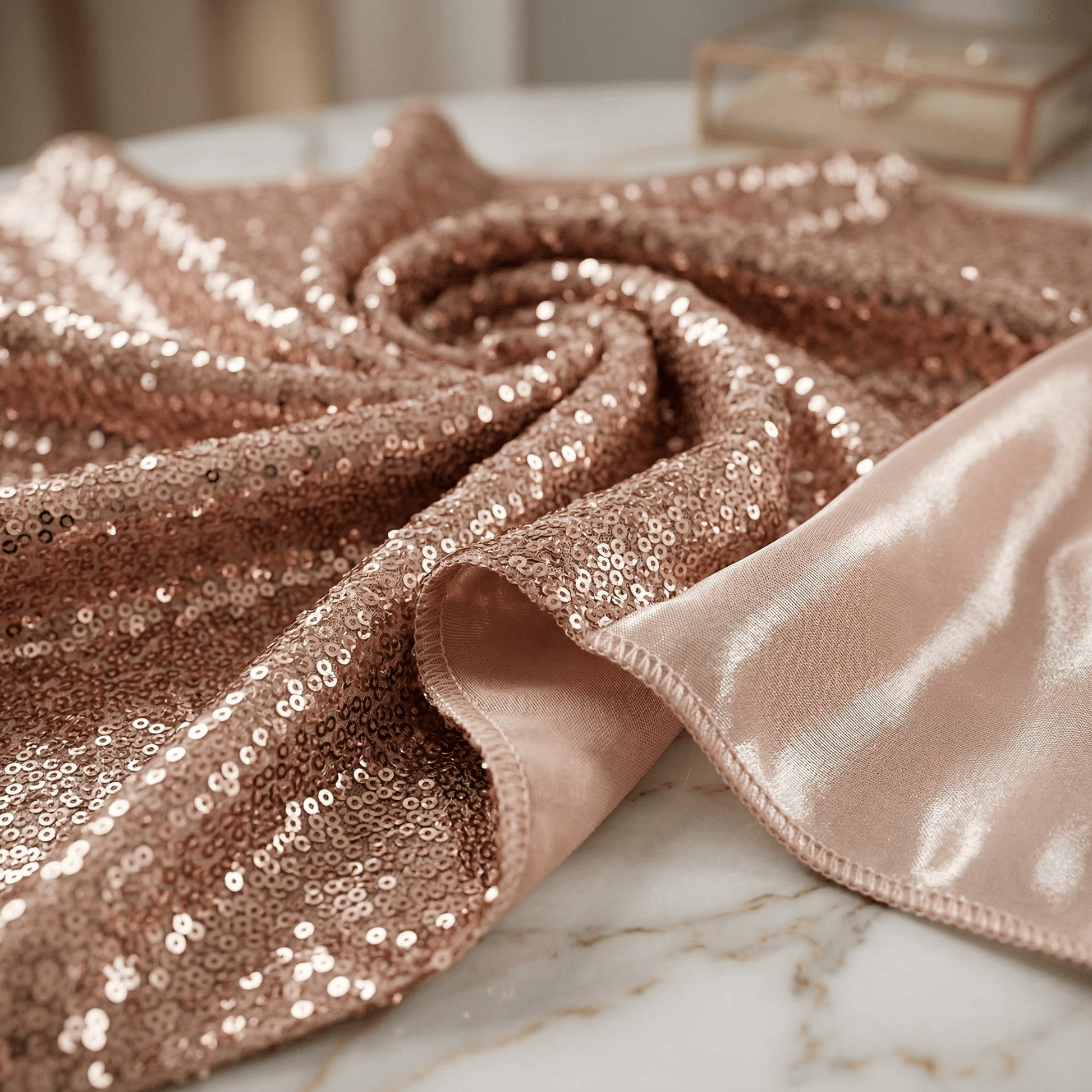 Sequin Spandex Fabric by the Yard 54” Wide – Iridescent Mini Glitz Stretch Sequin Fabric for Dresses, Dancewear, Costumes & Evening Wear - New Creations Fabric & Foam Inc