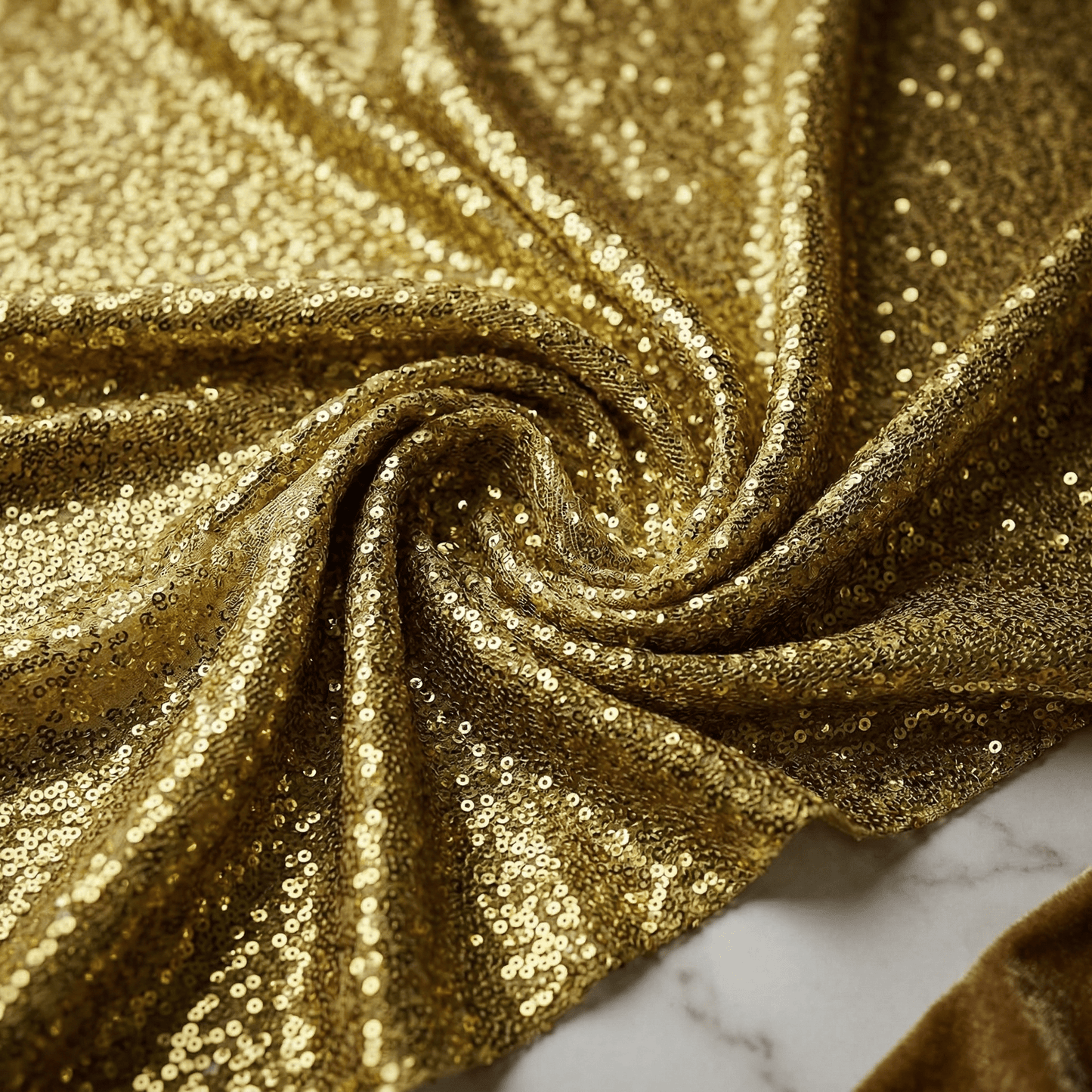 Sequin Spandex Fabric by the Yard 54” Wide – Iridescent Mini Glitz Stretch Sequin Fabric for Dresses, Dancewear, Costumes & Evening Wear - New Creations Fabric & Foam Inc