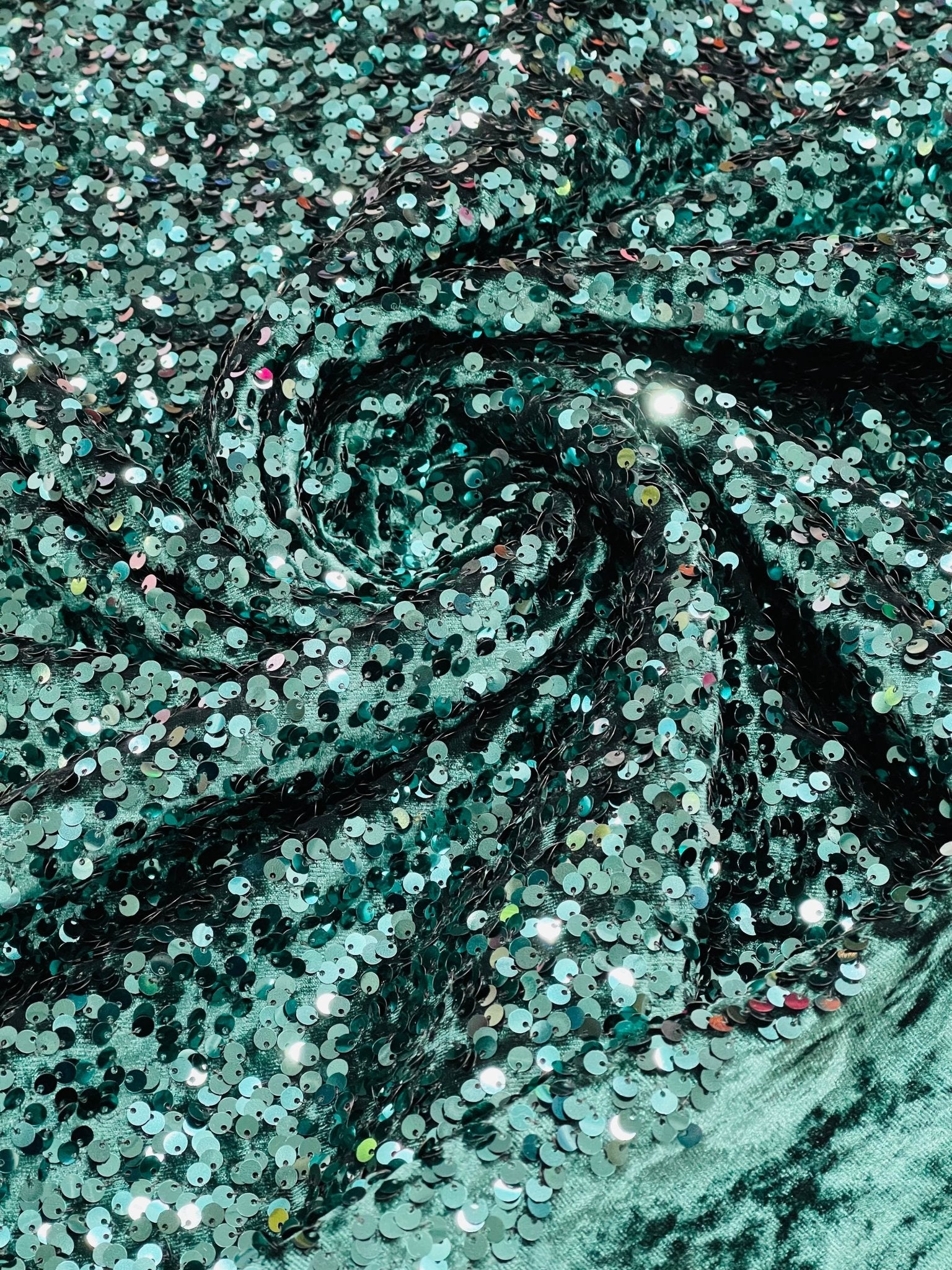 Sequin Velvet Stretch Fabric| New Creations Fabric & Foam Inc. - New Creations Fabric & Foam Inc