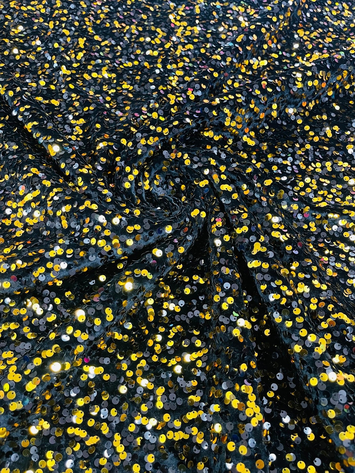 Sequin Velvet Stretch Fabric| New Creations Fabric & Foam Inc. - New Creations Fabric & Foam Inc