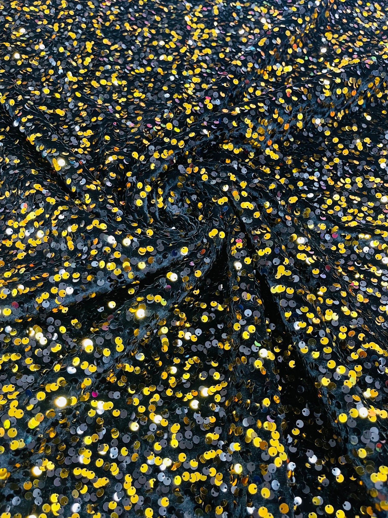 Sequin Velvet Stretch Fabric| New Creations Fabric & Foam Inc. - New Creations Fabric & Foam Inc
