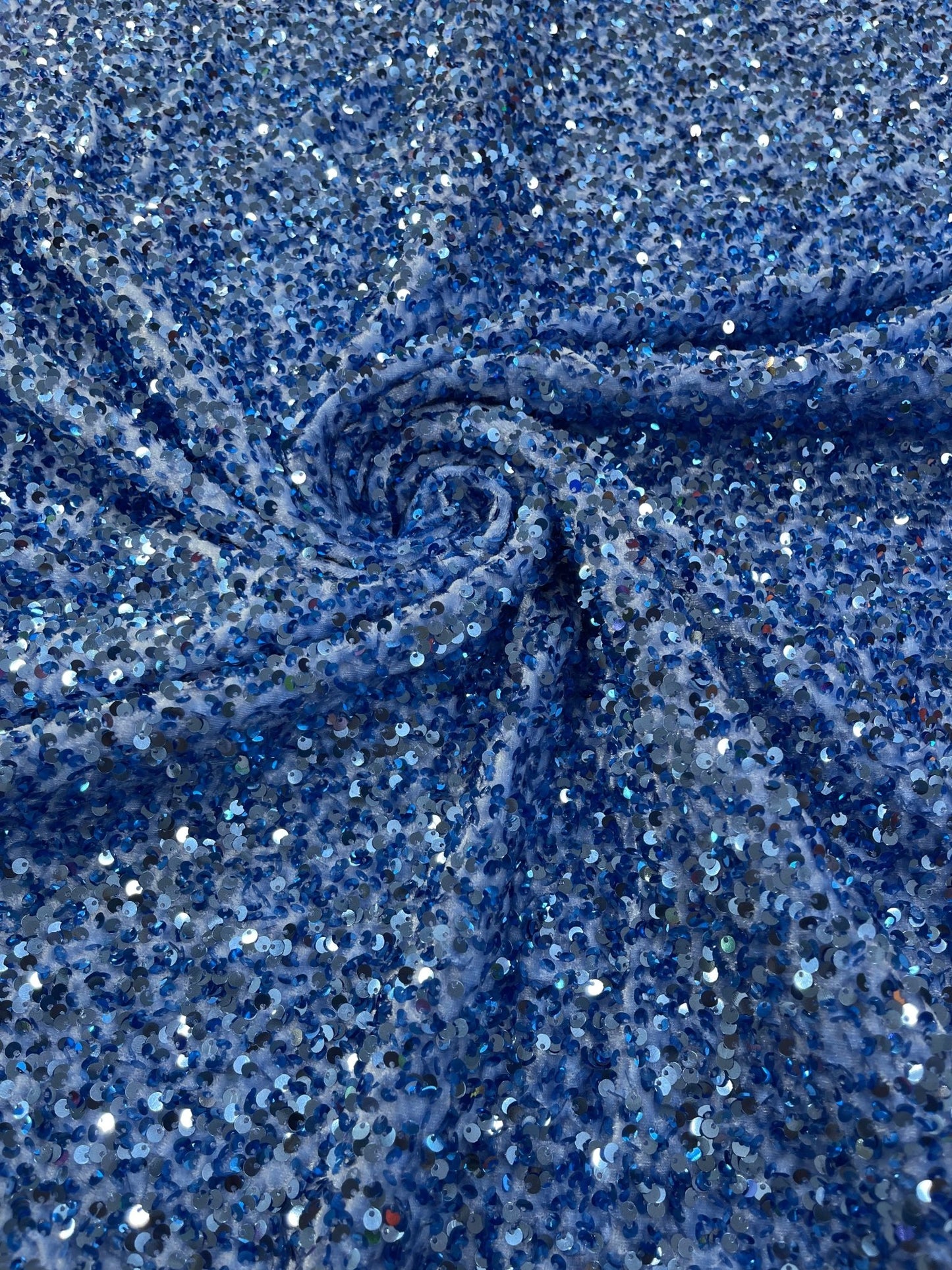 Sequin Velvet Stretch Fabric| New Creations Fabric & Foam Inc. - New Creations Fabric & Foam Inc