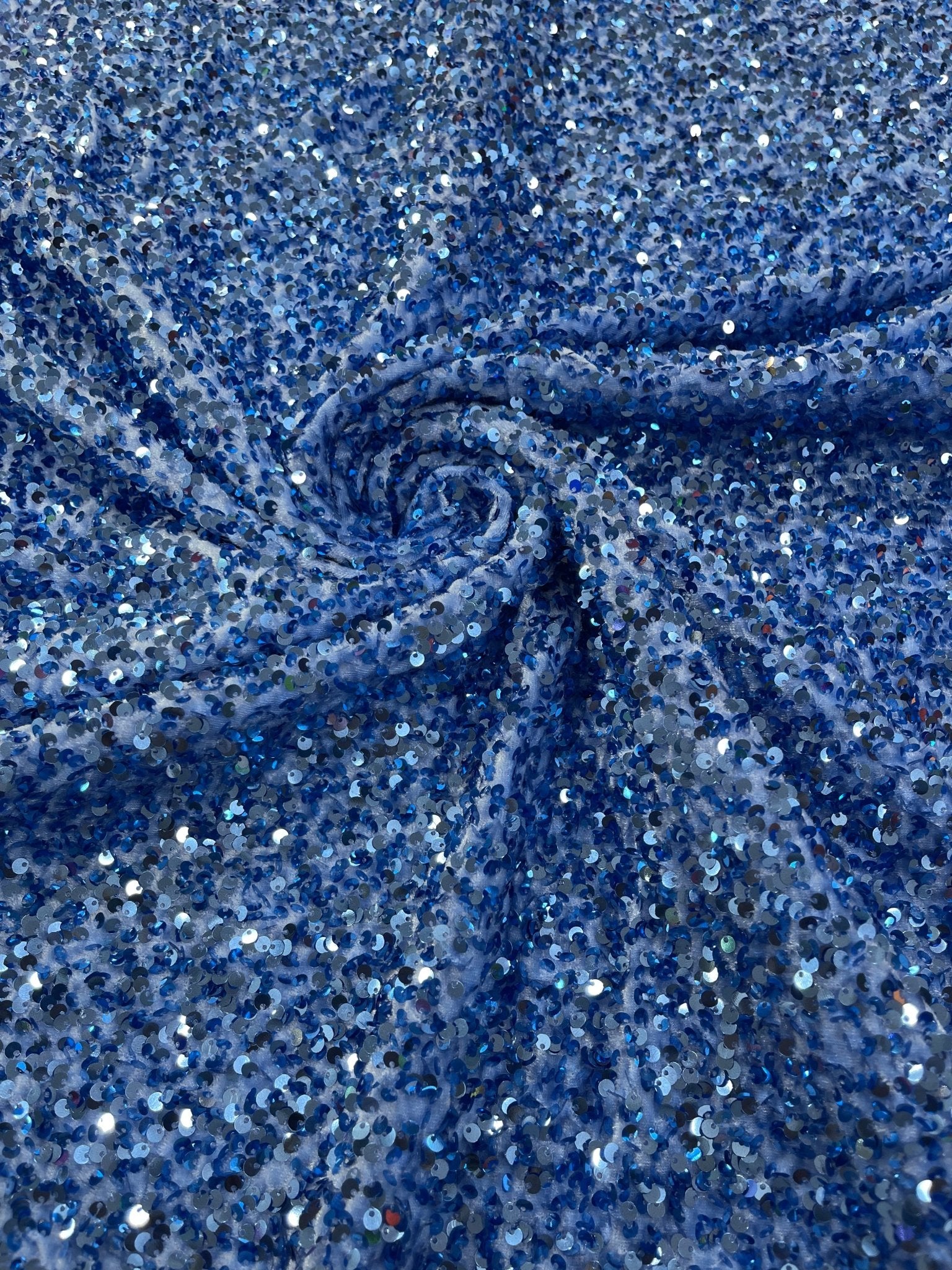 Sequin Velvet Stretch Fabric| New Creations Fabric & Foam Inc. - New Creations Fabric & Foam Inc