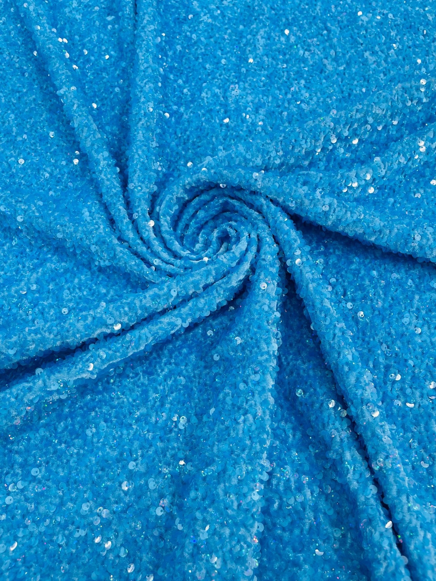 Sequin Velvet Stretch Fabric| New Creations Fabric & Foam Inc. - New Creations Fabric & Foam Inc