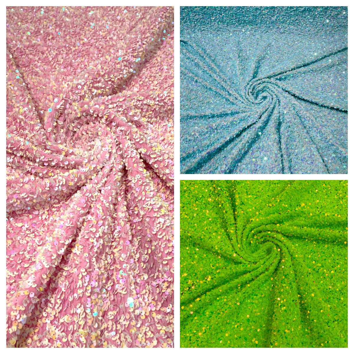 Sequin Velvet Stretch Fabric| New Creations Fabric & Foam Inc. - New Creations Fabric & Foam Inc