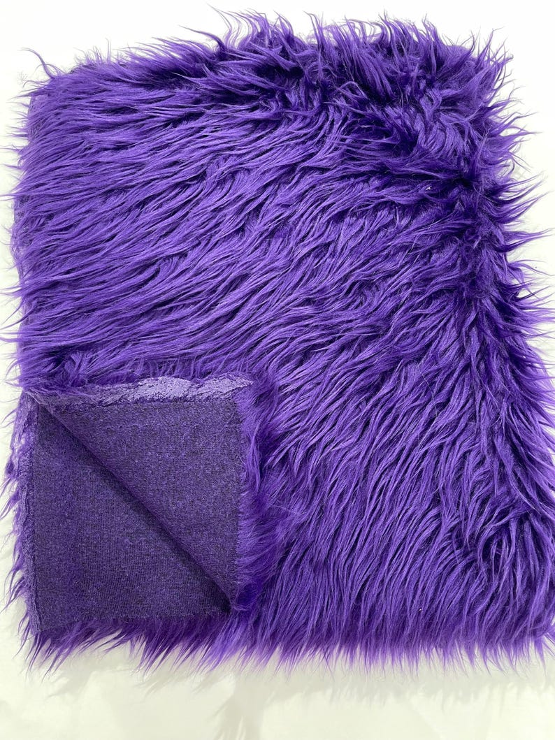SHAGGY VEGGAN FAUX FUR (by the yard) - New Creations Fabric & Foam Inc