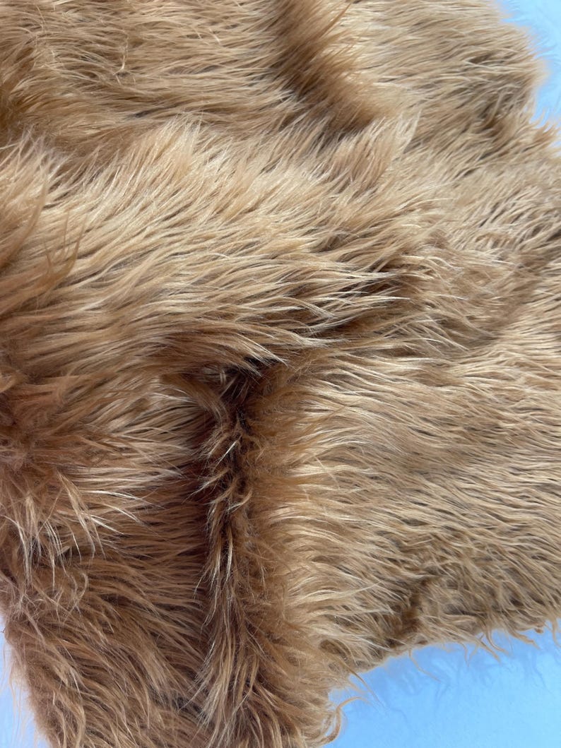 SHAGGY VEGGAN FAUX FUR (by the yard) - New Creations Fabric & Foam Inc