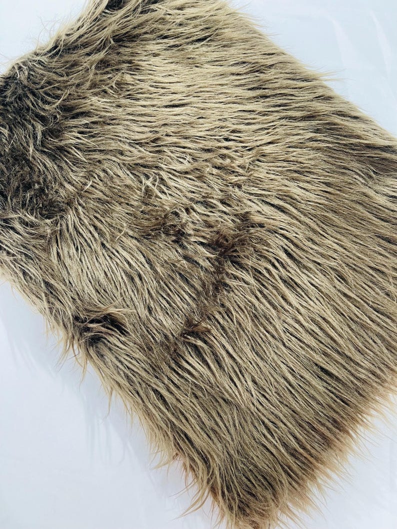 SHAGGY VEGGAN FAUX FUR (by the yard) - New Creations Fabric & Foam Inc