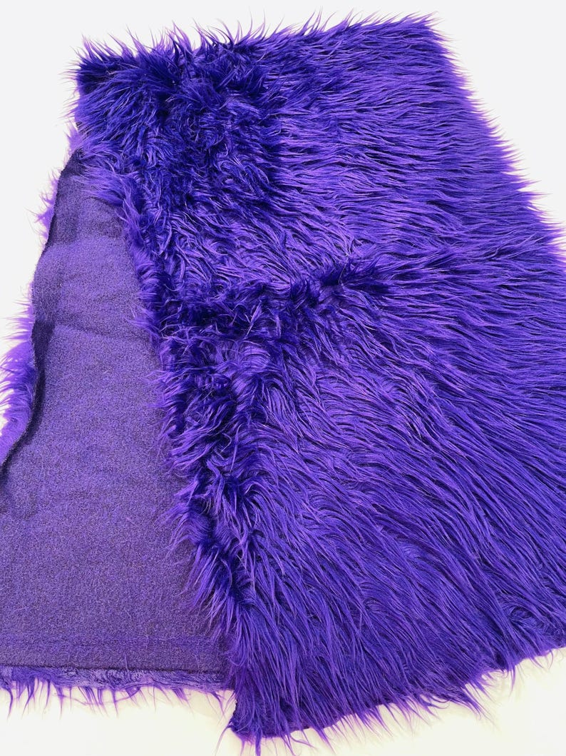 SHAGGY VEGGAN FAUX FUR (by the yard) - New Creations Fabric & Foam Inc