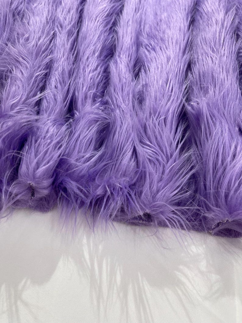 SHAGGY VEGGAN FAUX FUR (by the yard) - New Creations Fabric & Foam Inc