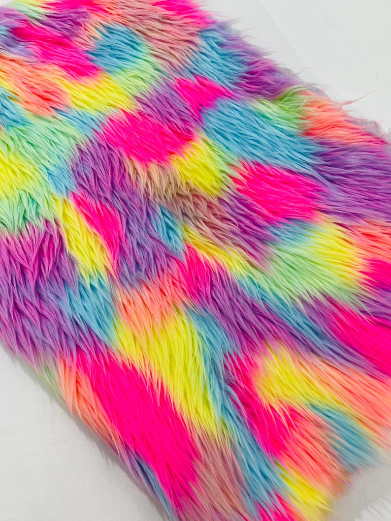 SHAGGY VEGGAN FAUX FUR (by the yard) - New Creations Fabric & Foam Inc
