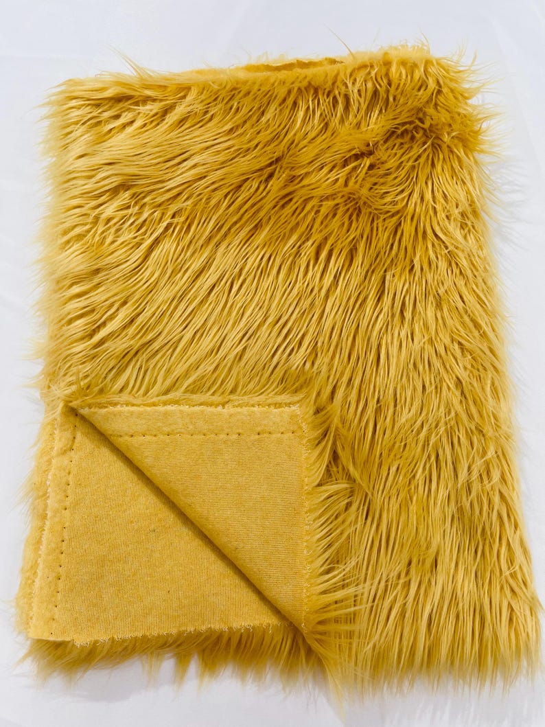 SHAGGY VEGGAN FAUX FUR (by the yard) - New Creations Fabric & Foam Inc