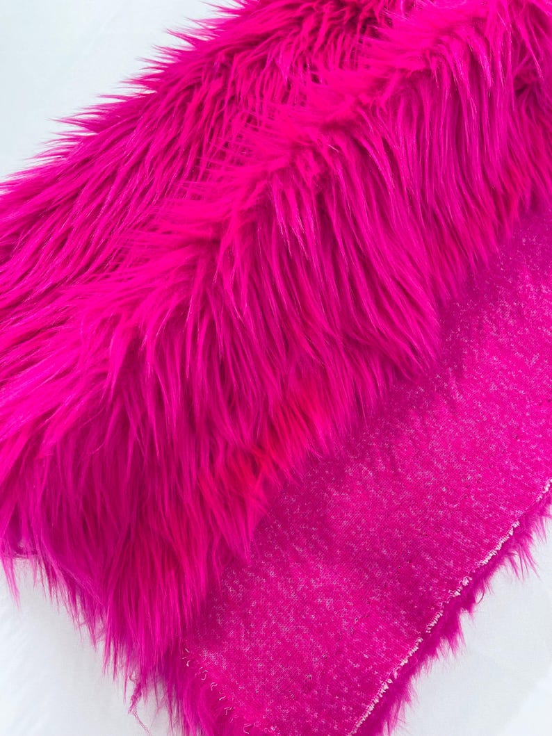 SHAGGY VEGGAN FAUX FUR (by the yard) - New Creations Fabric & Foam Inc