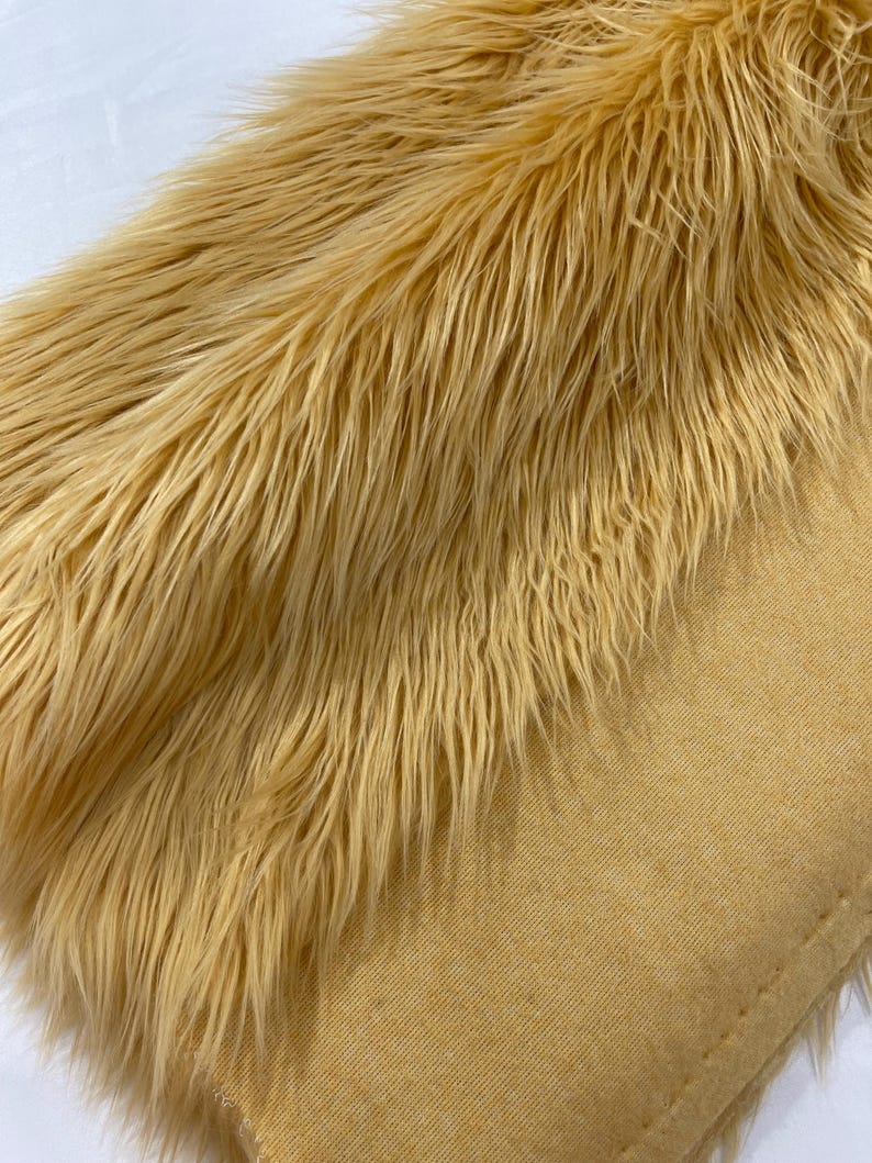 SHAGGY VEGGAN FAUX FUR (by the yard) - New Creations Fabric & Foam Inc