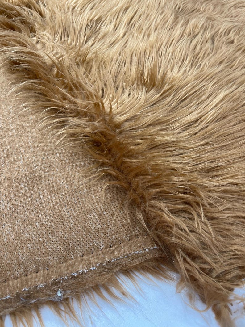 SHAGGY VEGGAN FAUX FUR (by the yard) - New Creations Fabric & Foam Inc