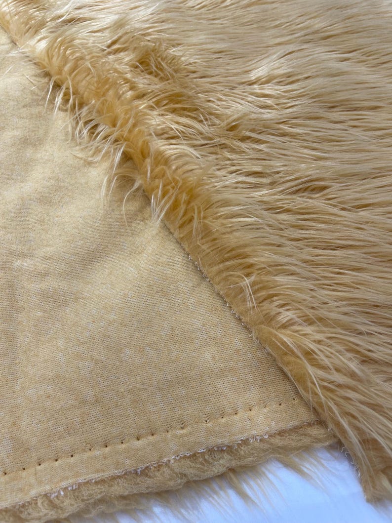 SHAGGY VEGGAN FAUX FUR (by the yard) - New Creations Fabric & Foam Inc