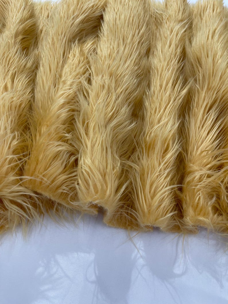 SHAGGY VEGGAN FAUX FUR (by the yard) - New Creations Fabric & Foam Inc
