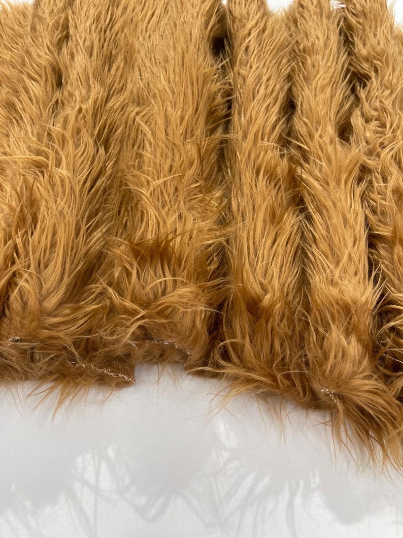 SHAGGY VEGGAN FAUX FUR (by the yard) - New Creations Fabric & Foam Inc
