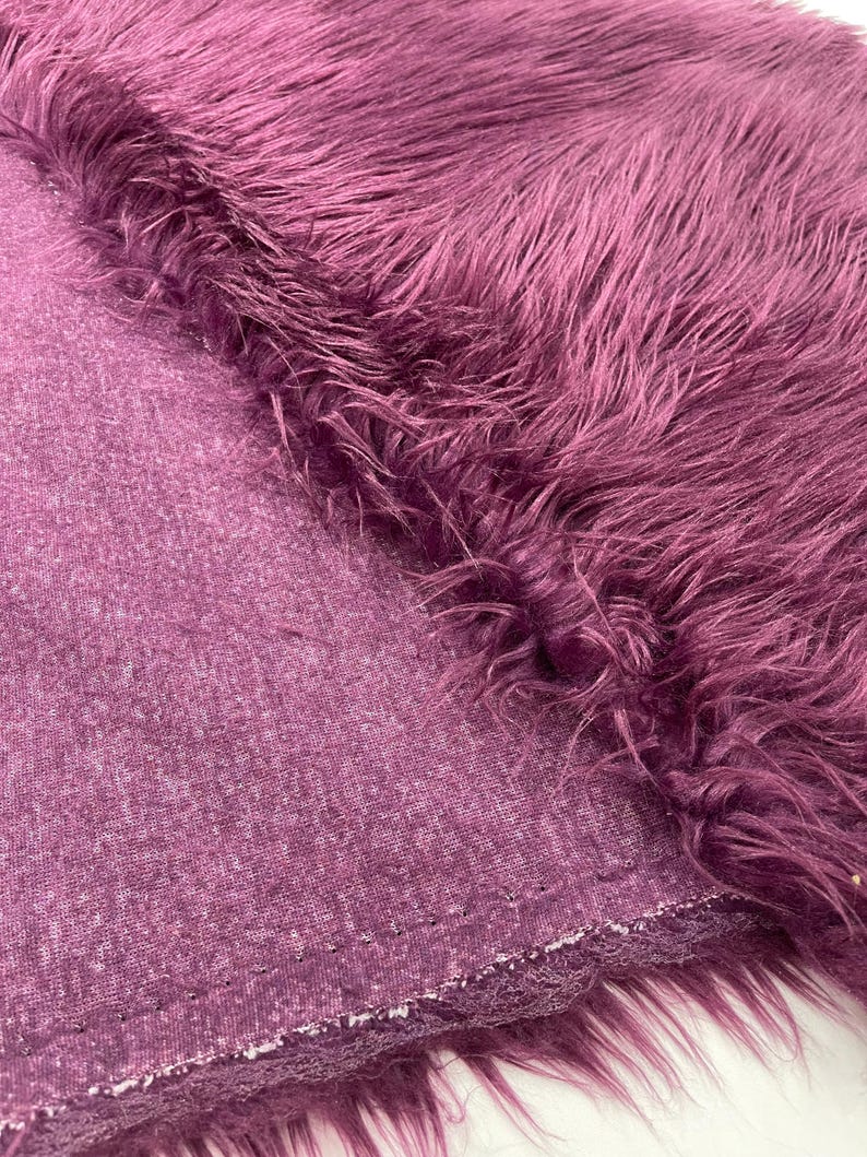 SHAGGY VEGGAN FAUX FUR (by the yard) - New Creations Fabric & Foam Inc