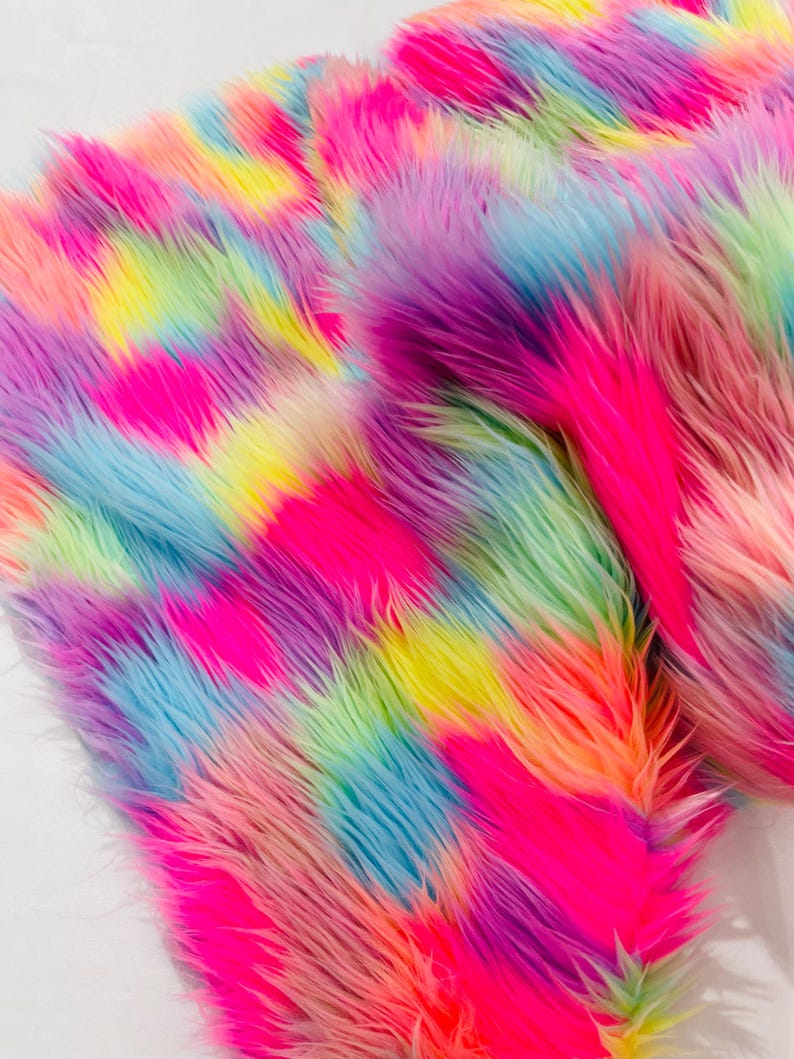 SHAGGY VEGGAN FAUX FUR (by the yard) - New Creations Fabric & Foam Inc