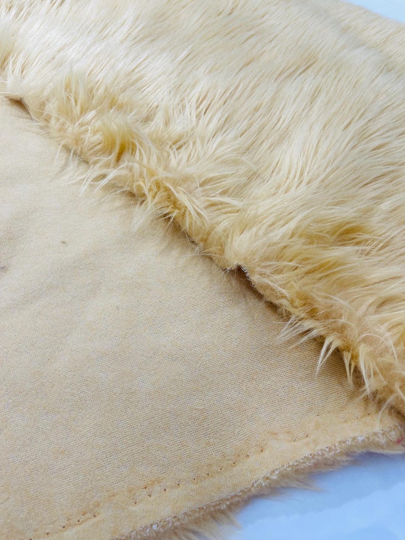SHAGGY VEGGAN FAUX FUR (by the yard) - New Creations Fabric & Foam Inc