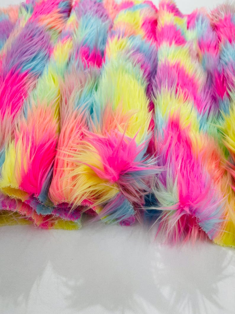 SHAGGY VEGGAN FAUX FUR (by the yard) - New Creations Fabric & Foam Inc