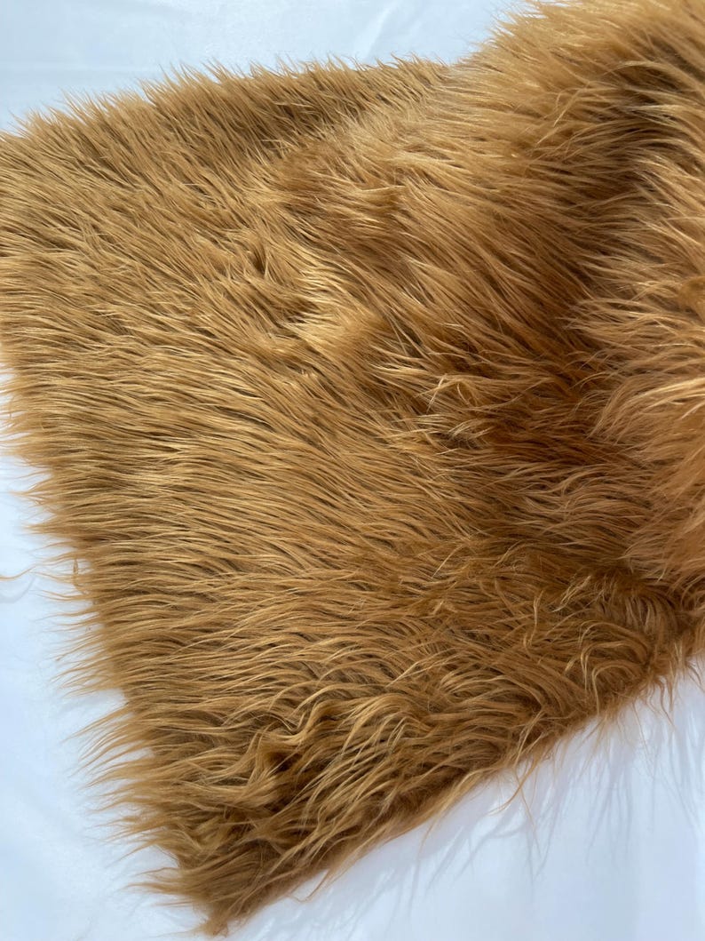 SHAGGY VEGGAN FAUX FUR (by the yard) - New Creations Fabric & Foam Inc