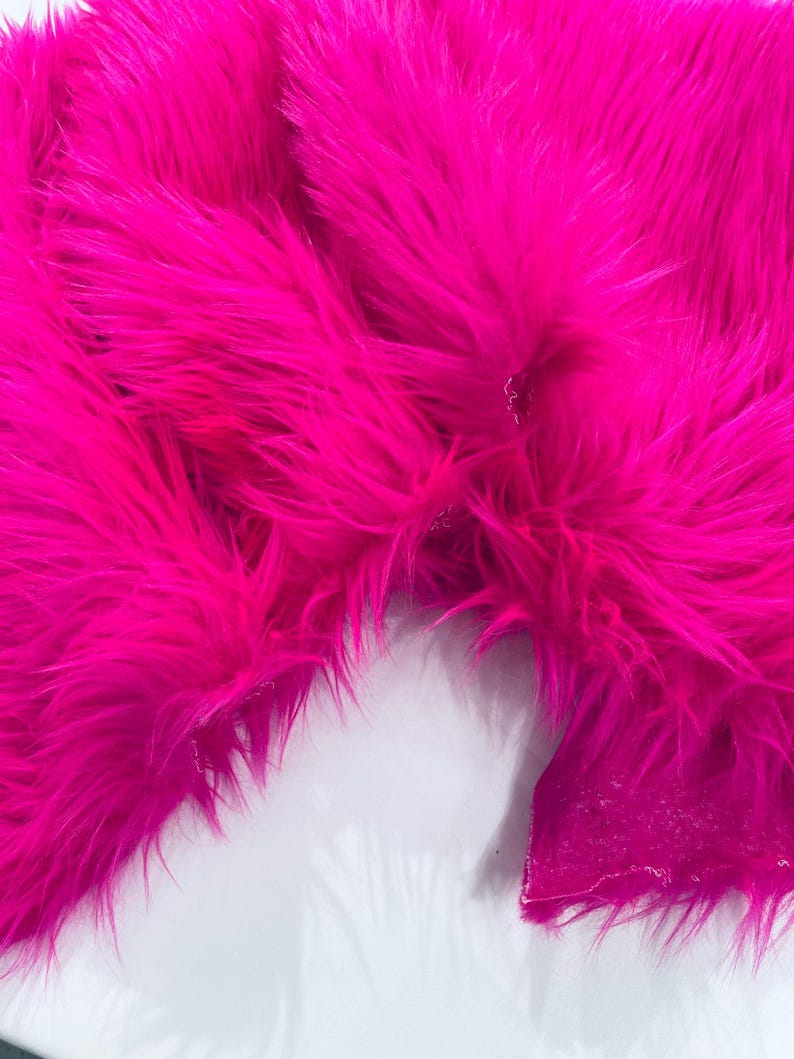 SHAGGY VEGGAN FAUX FUR (by the yard) - New Creations Fabric & Foam Inc